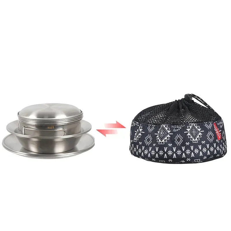 CLS&NOBANA 12PCS Outdoor Table - đánh giá và giá Camping Cooking And Dining Set