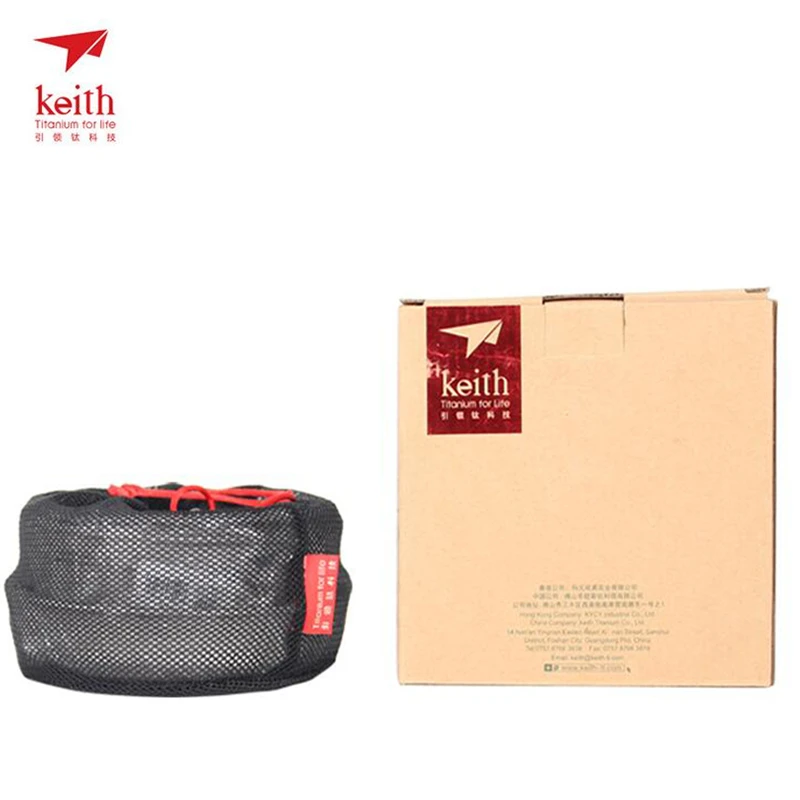 Keith 3PCS Titanium Cookware P - đánh giá và giá Camping Cooking System