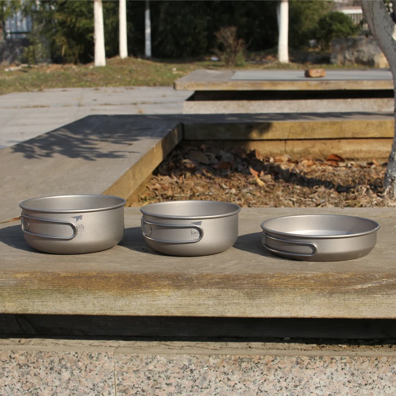 Keith 3PCS Titanium Cookware P - đánh giá và giá Camping Cooking System