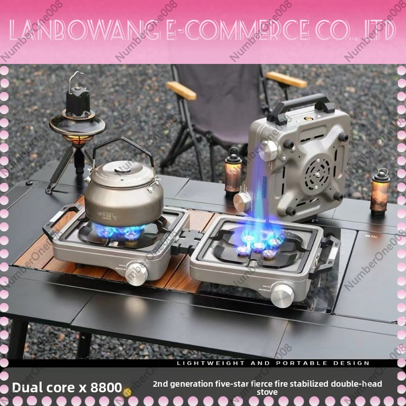 Outdoor Dual Burner High Power - đánh giá và giá Camping Cooking Light