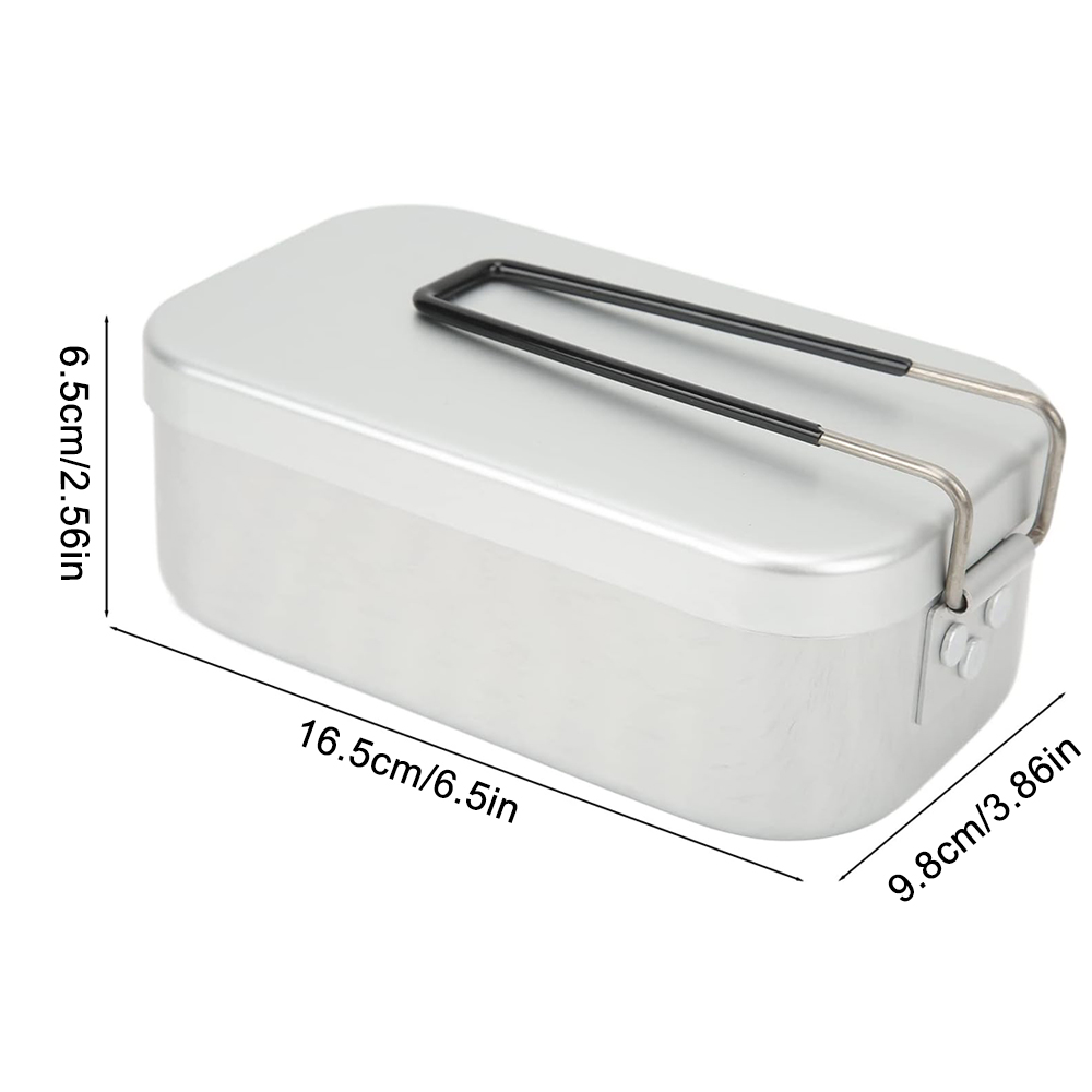 800ML Aluminum Lunch Boxes Out - đánh giá và giá Camping Cooking And Eating