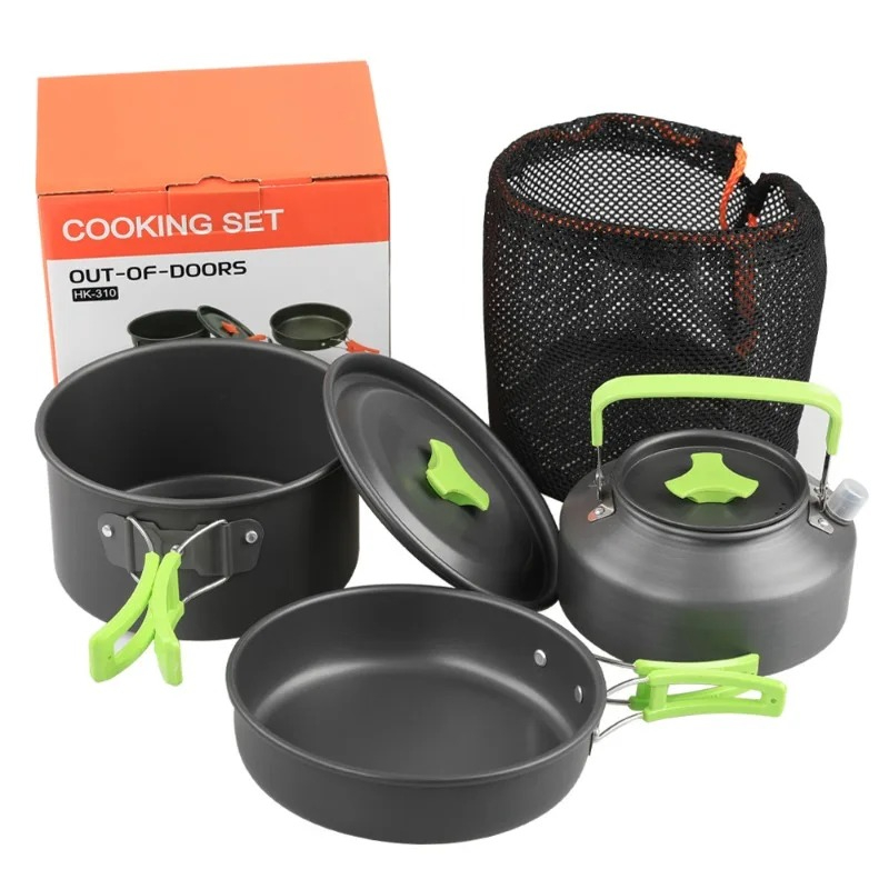 Camping Cooking Set, Outdoor K - đánh giá và giá Camping Cooking Backpack