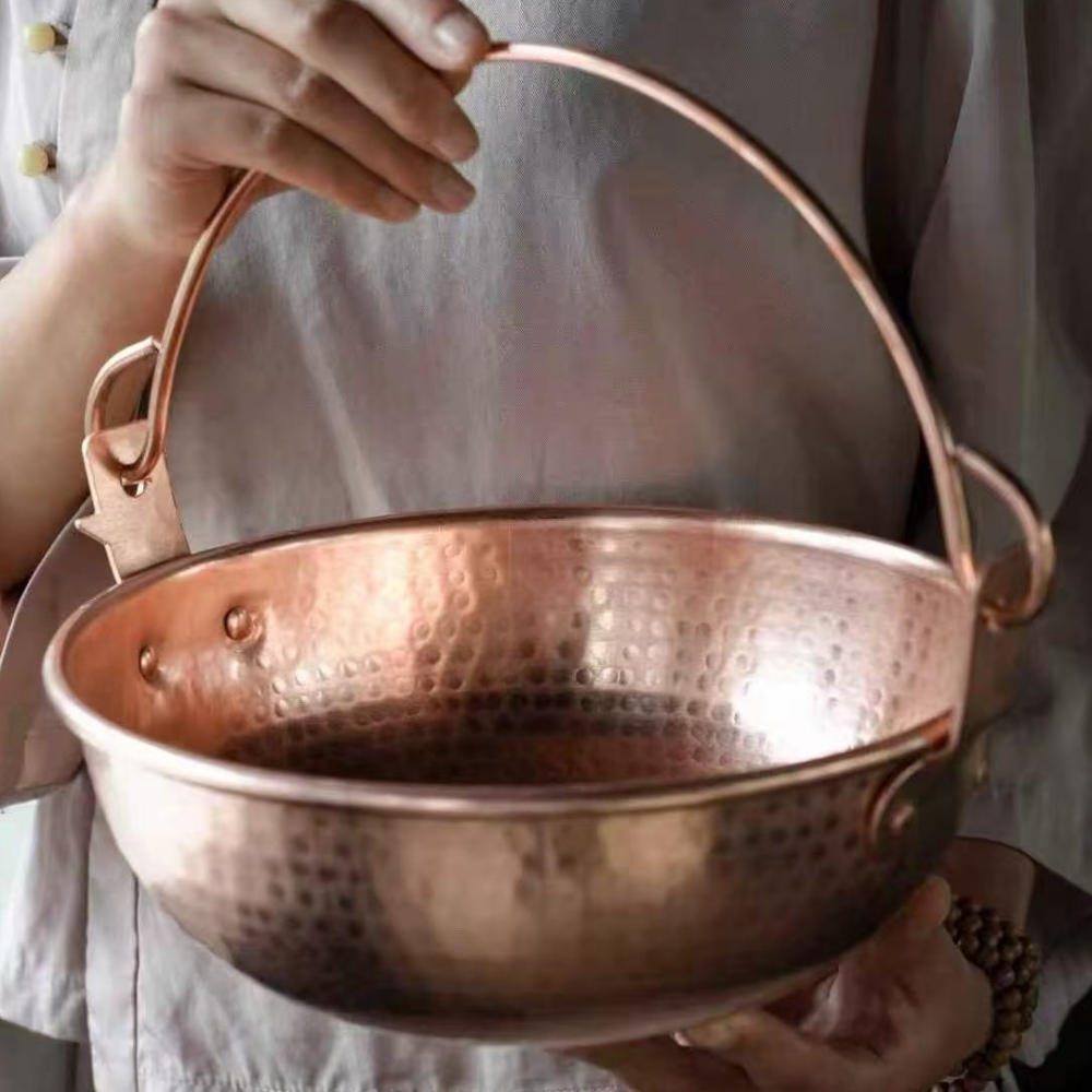 Vintage Copper Hanging Pot,Out - đánh giá và giá Camping Cooking Pot