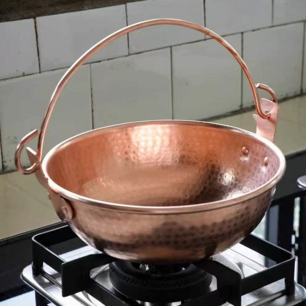 Vintage Copper Hanging Pot,Out - đánh giá và giá Camping Cooking Pot