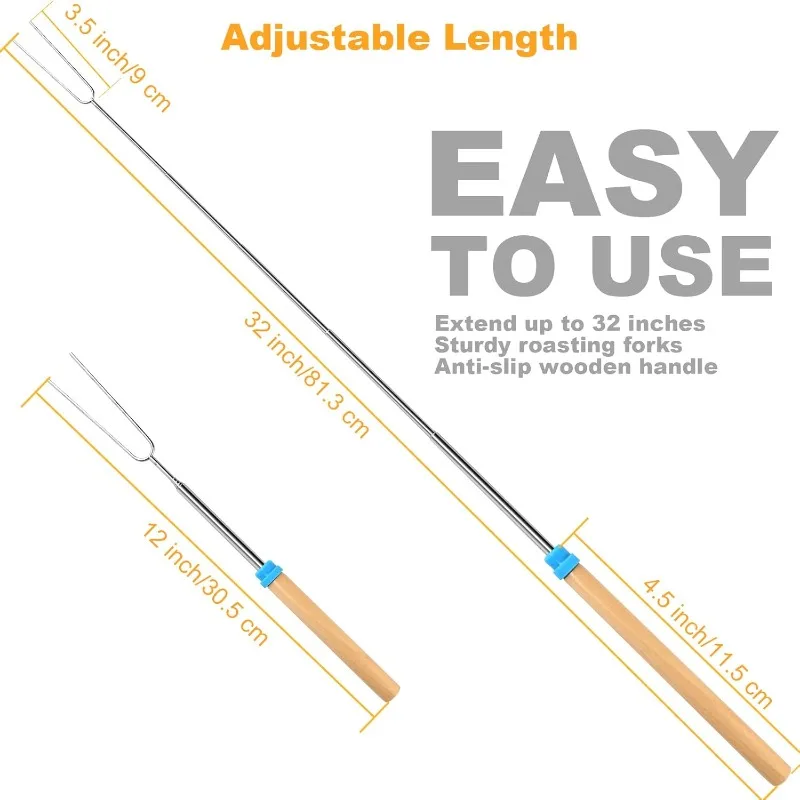Stainless Steel Extendable Lon - đánh giá và giá Camping Cooking Bbq