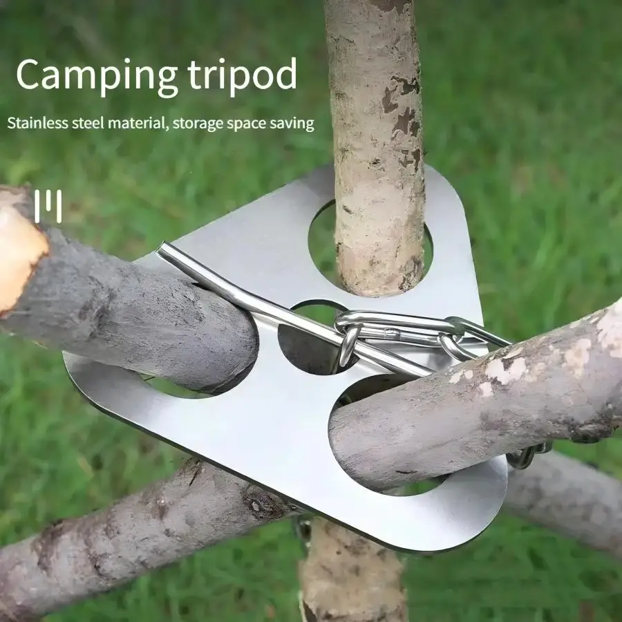 Stainless Steel Portable Campi - đánh giá và giá Camping Cooking Hanger