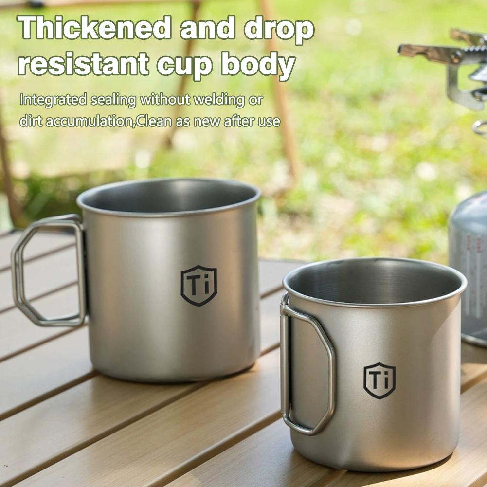 Camping Mug Titanium Cup Touri - đánh giá và giá Camping Cooking All In One