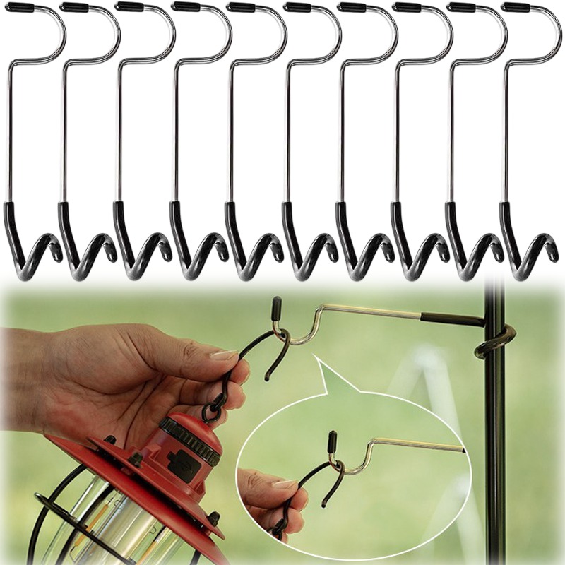 1-10PCS Camping Tent S Hook St - đánh giá và giá Camping Cooking Hanger