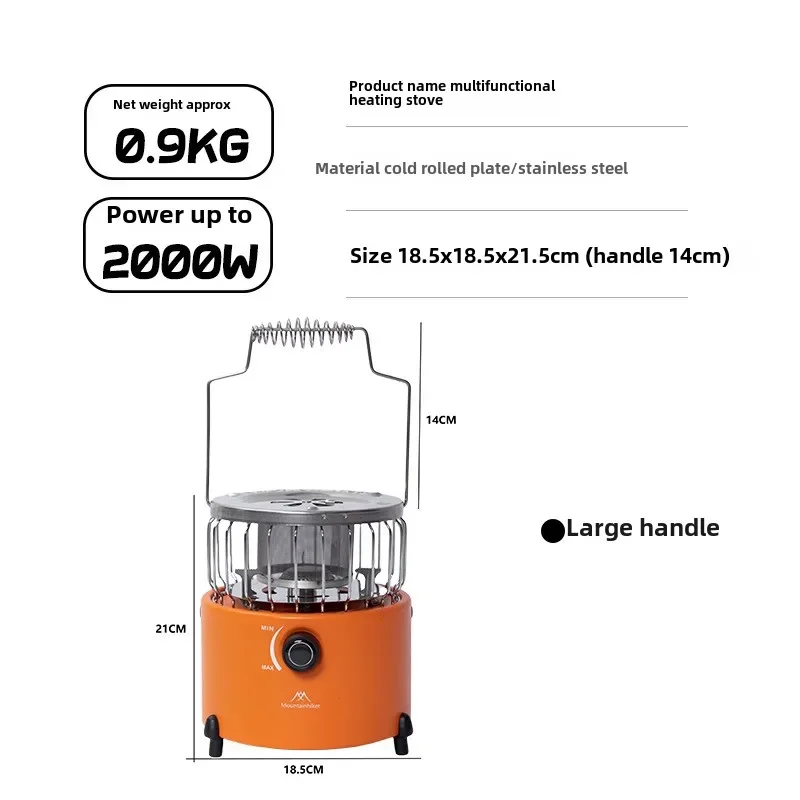 MOUNTAINHIKER Portable 2000W G - đánh giá và giá Camping Cooking Heater