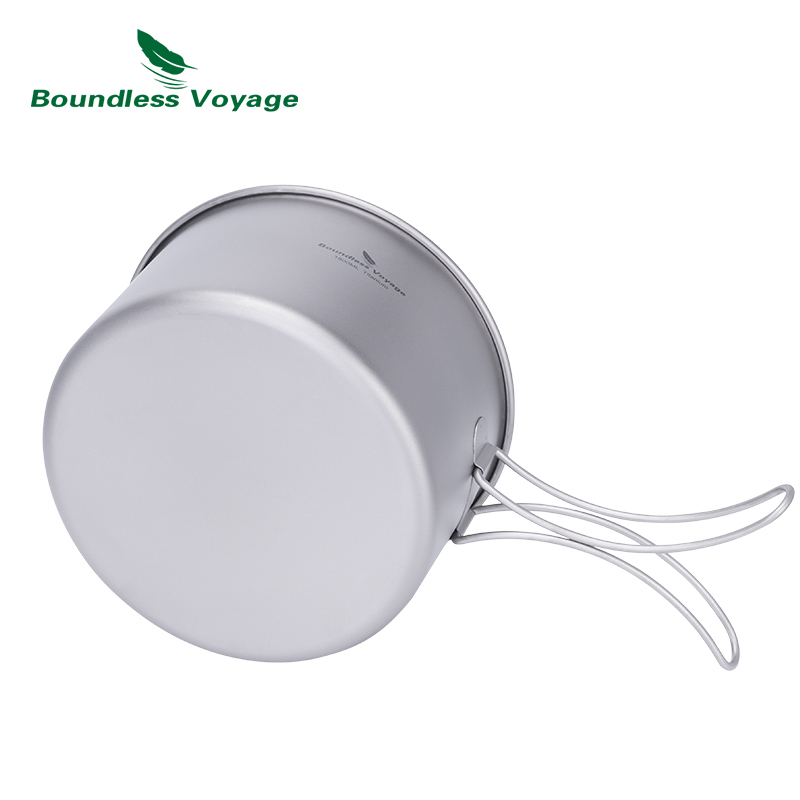 Boundless Voyage Titanium Pot  - đánh giá và giá Camping Cooking Pot
