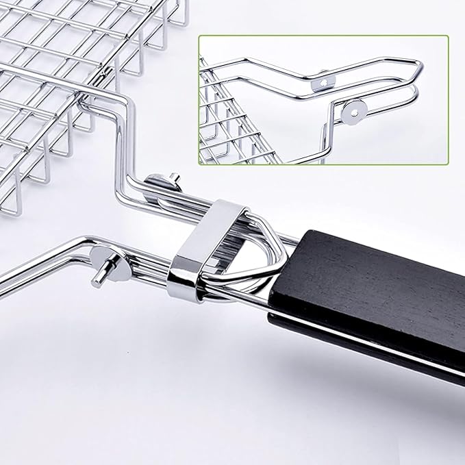 Grill Basket Large Portable Fo - đánh giá và giá Camping Cooking Vegetables