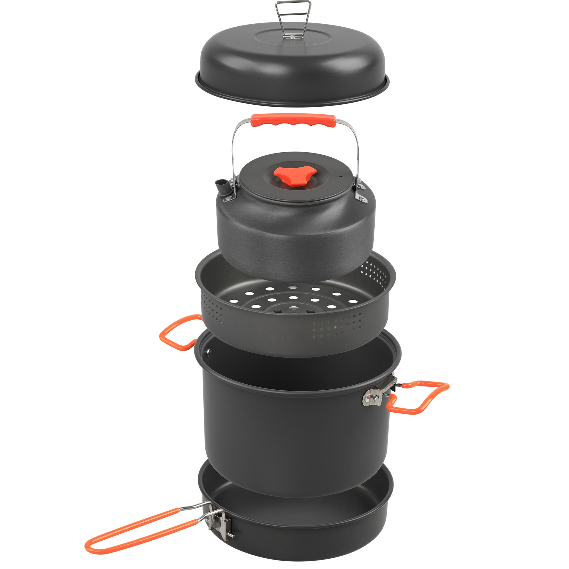 Outdoor Cookware Set Camping C - đánh giá và giá Camping Cooking Set With Kettle