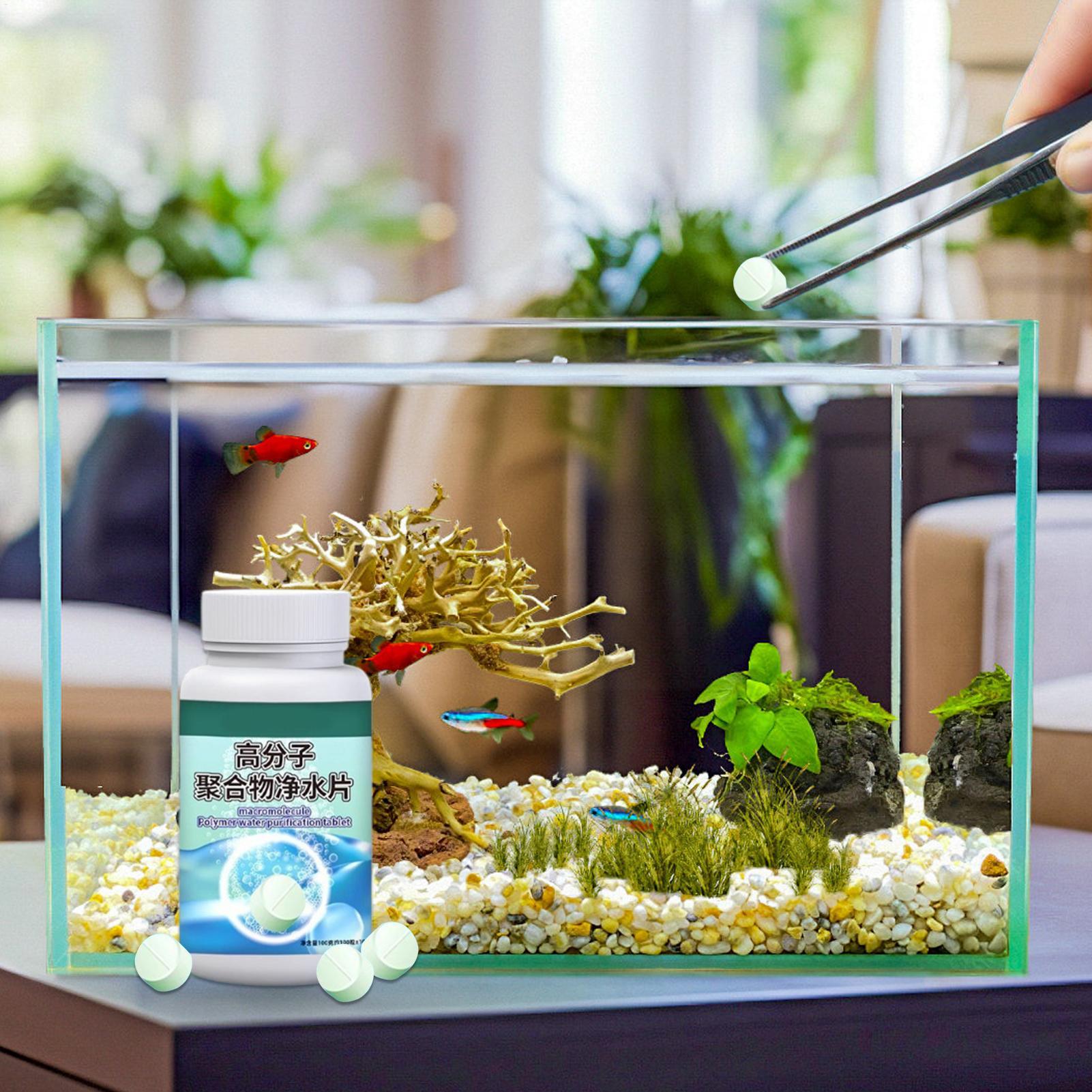 Fish Tank Water Clarifier Fast - đánh giá và giá Water Purification Tablet