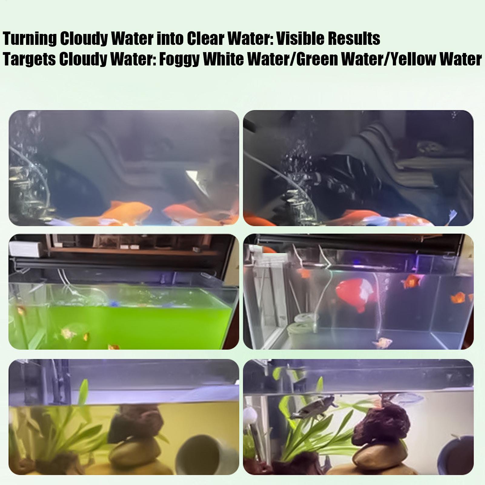 Fish Tank Water Clarifier Fast - đánh giá và giá Water Purification Tablet