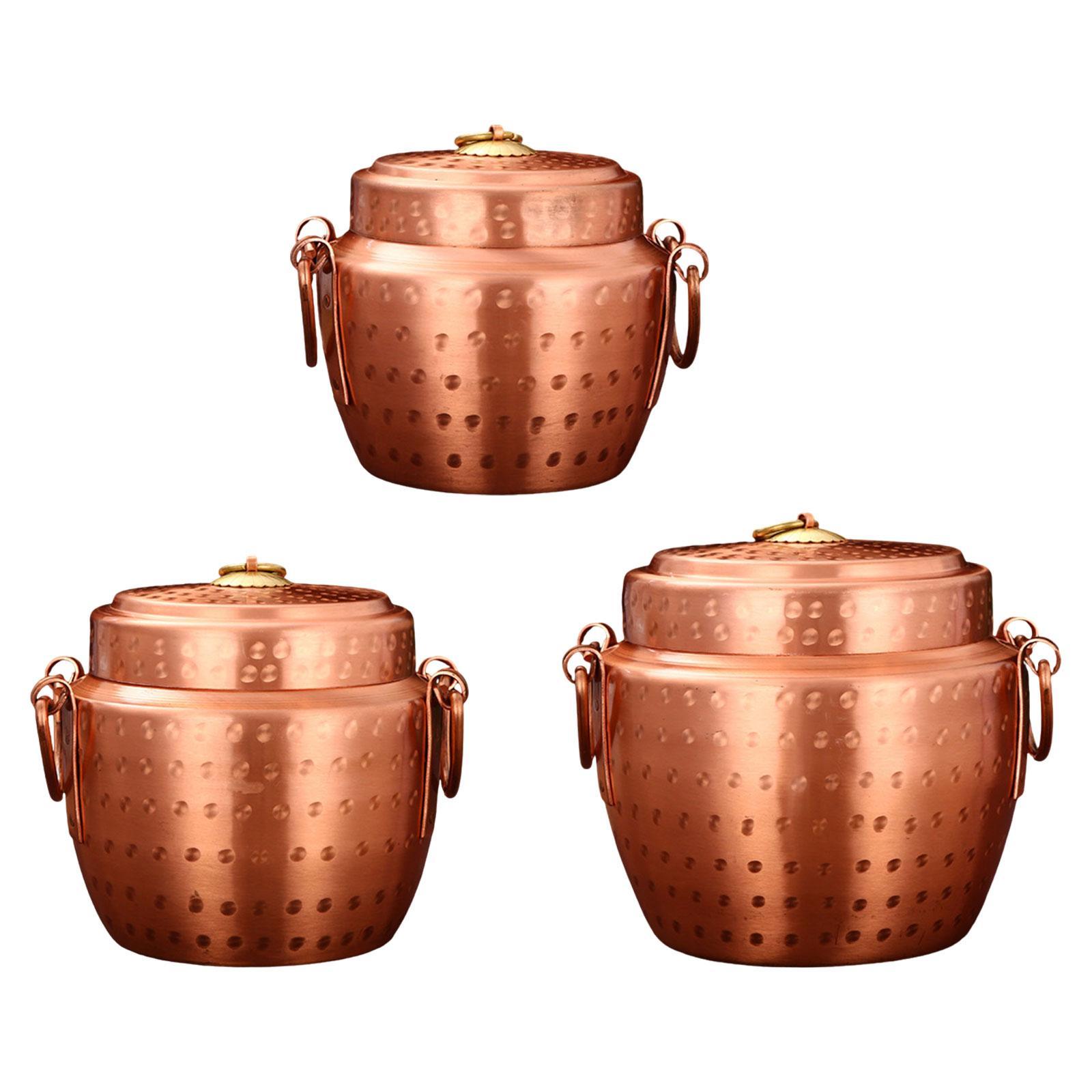 Copper Pot Handmade Thickened  - đánh giá và giá Camping Cooking Pot