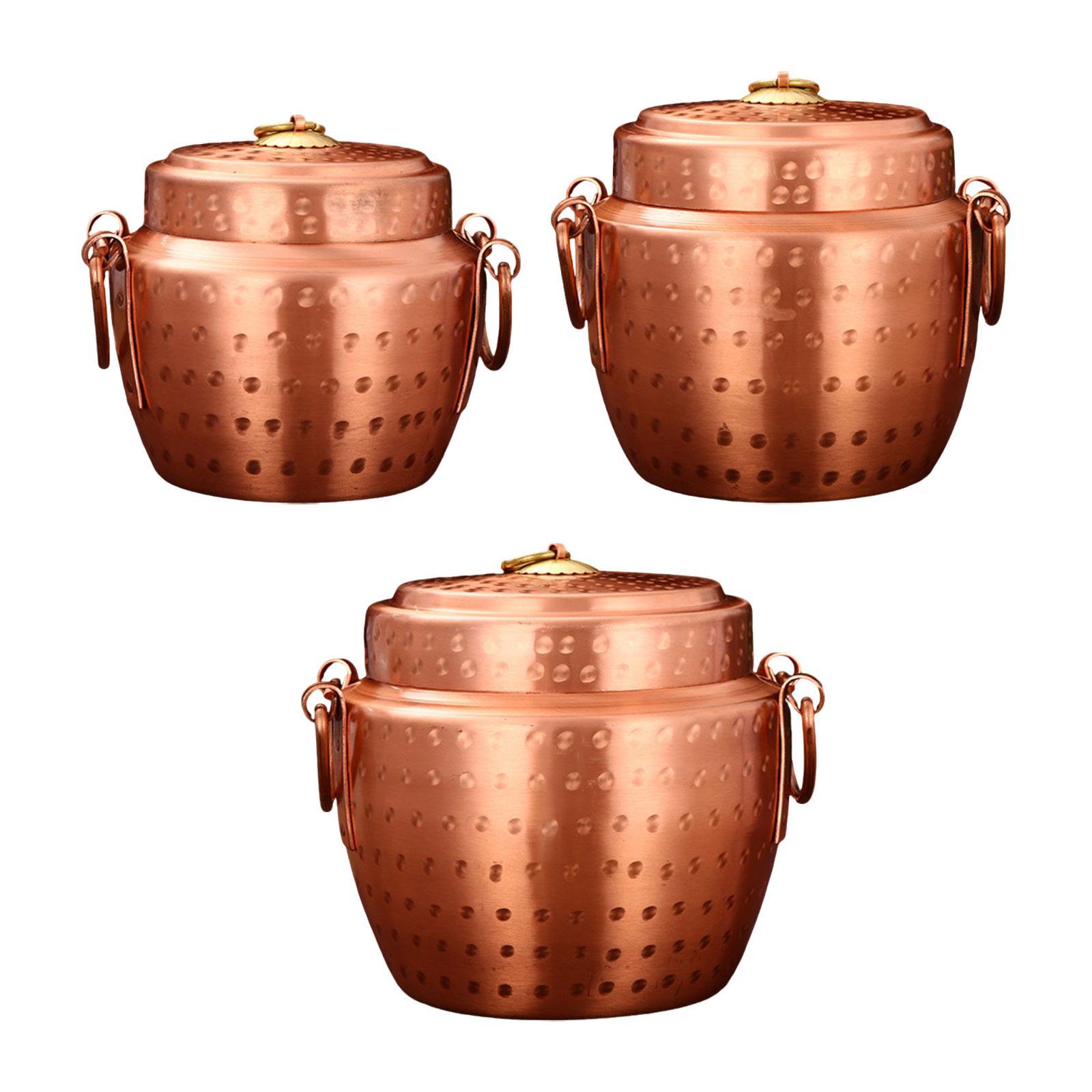 Copper Pot Handmade Thickened  - đánh giá và giá Camping Cooking Pot