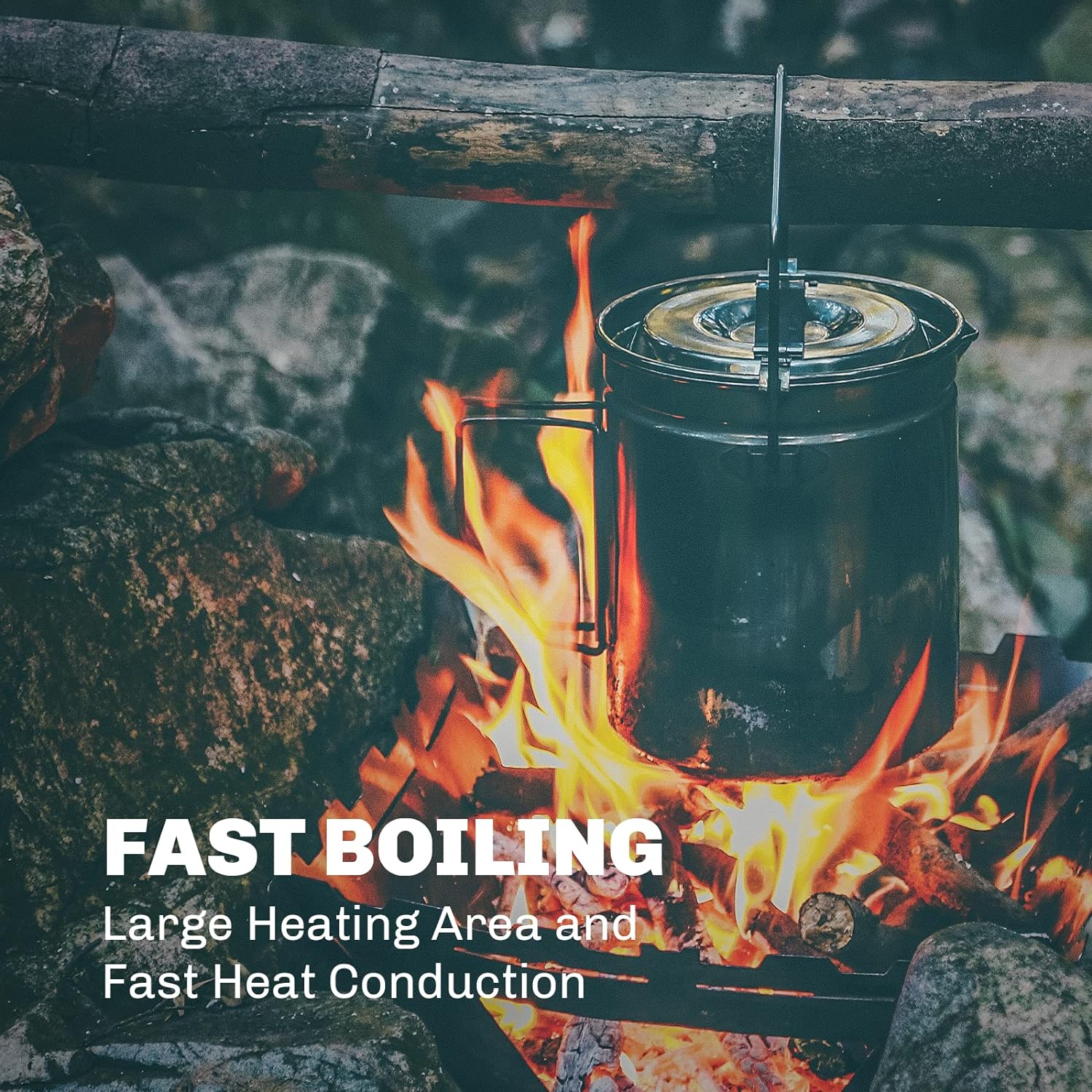 Lửa-Phong 1.2L Nồi Xửng Hấp In - đánh giá và giá Camping Cooking System