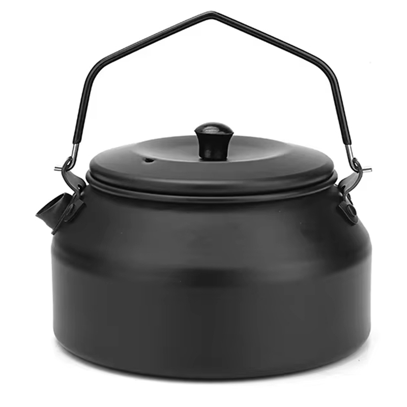 ABJO-5-Piece Non-Stick Camping - đánh giá và giá Camping Cooking Set With Kettle