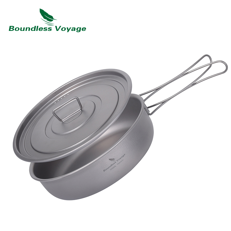 VÔ BIÊN Chuyến Hải Hành Chống  - đánh giá và giá Camping Cooking Pot With Lid