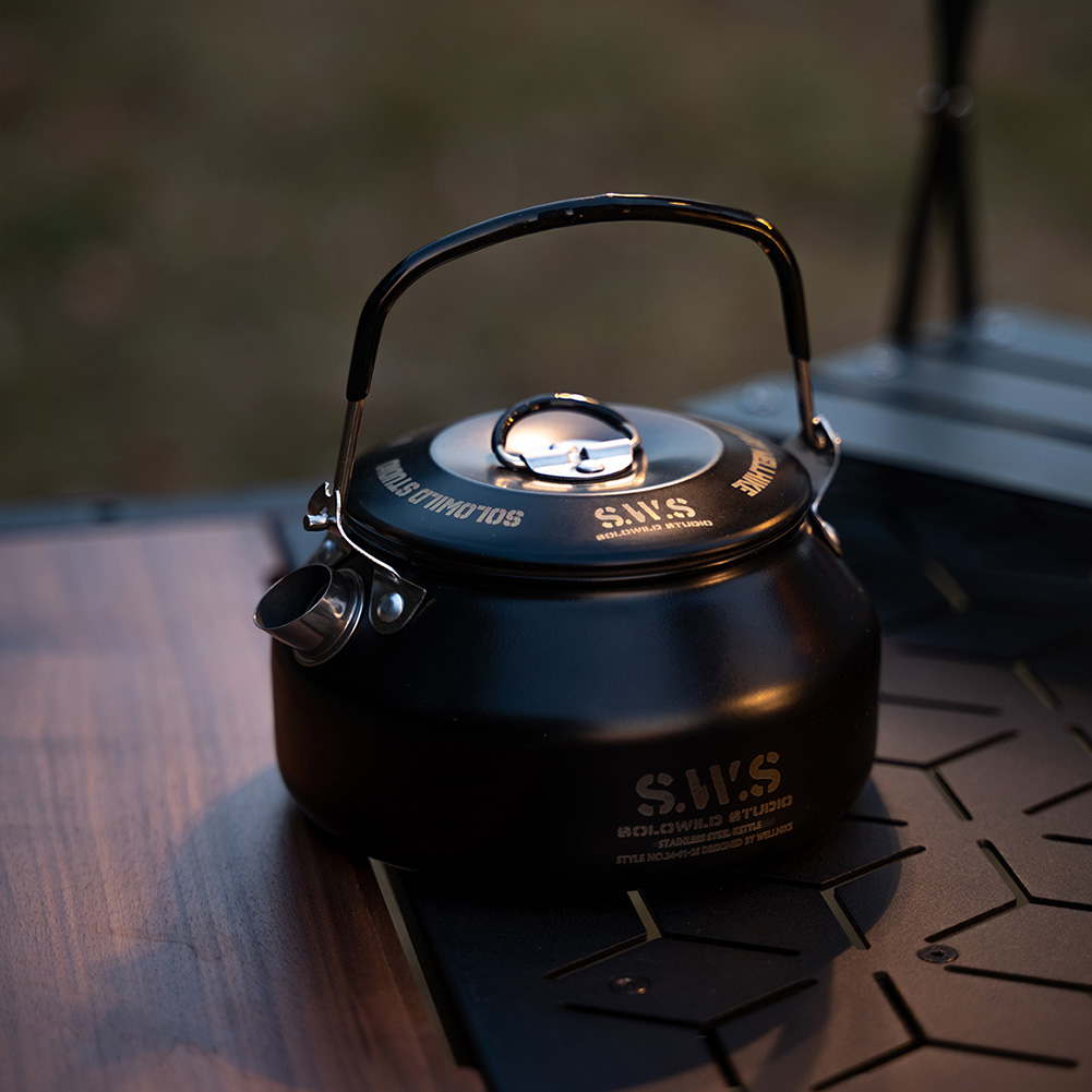0.8L Outdoor Camping Kettle wi - đánh giá và giá Camping Cooking Set Lightweight