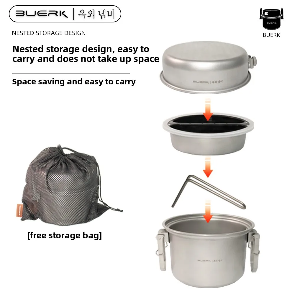 Outdoor Camping Multi Function - đánh giá và giá Camping Cooking Pot