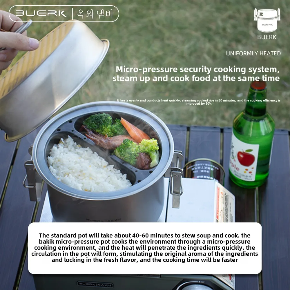Outdoor Camping Multi Function - đánh giá và giá Camping Cooking Pot