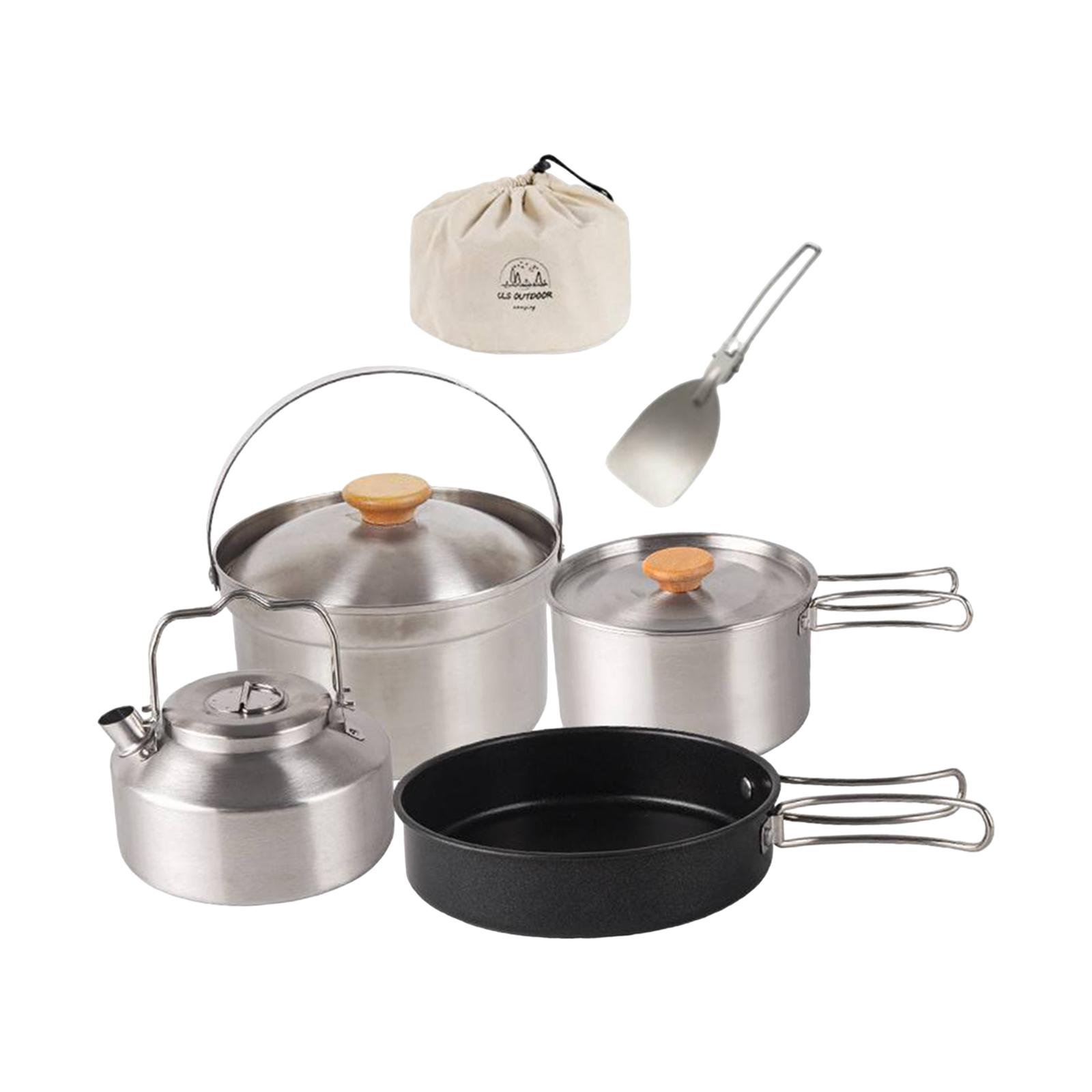 Camping Cookware Camping Cooki - đánh giá và giá Camping Cooking Set With Kettle