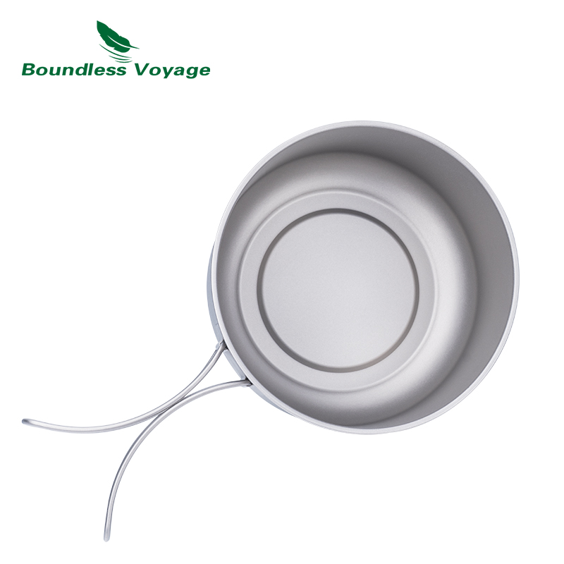 Boundless Voyage Titanium Camp - đánh giá và giá Camping Cooking Pot With Lid