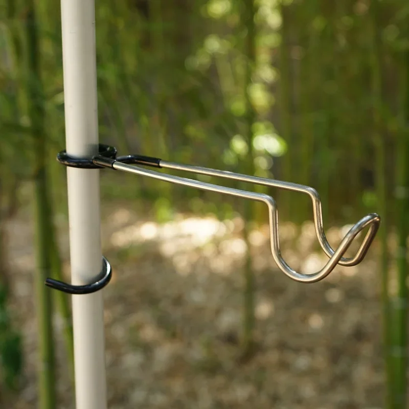 Portable Stainless Steel Light - đánh giá và giá Camping Cooking Hanger