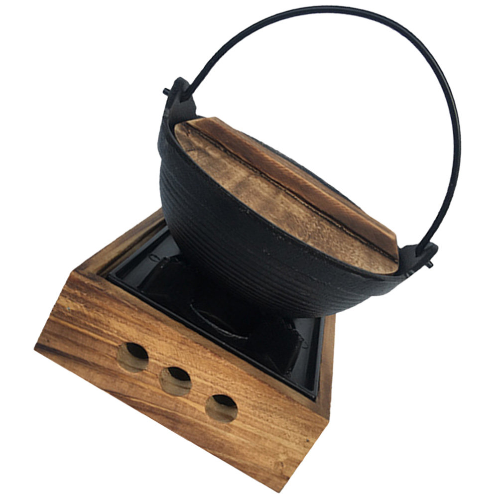 Cast Iron Japanese Hot Pot Suk - đánh giá và giá Japanese Camping Cooking