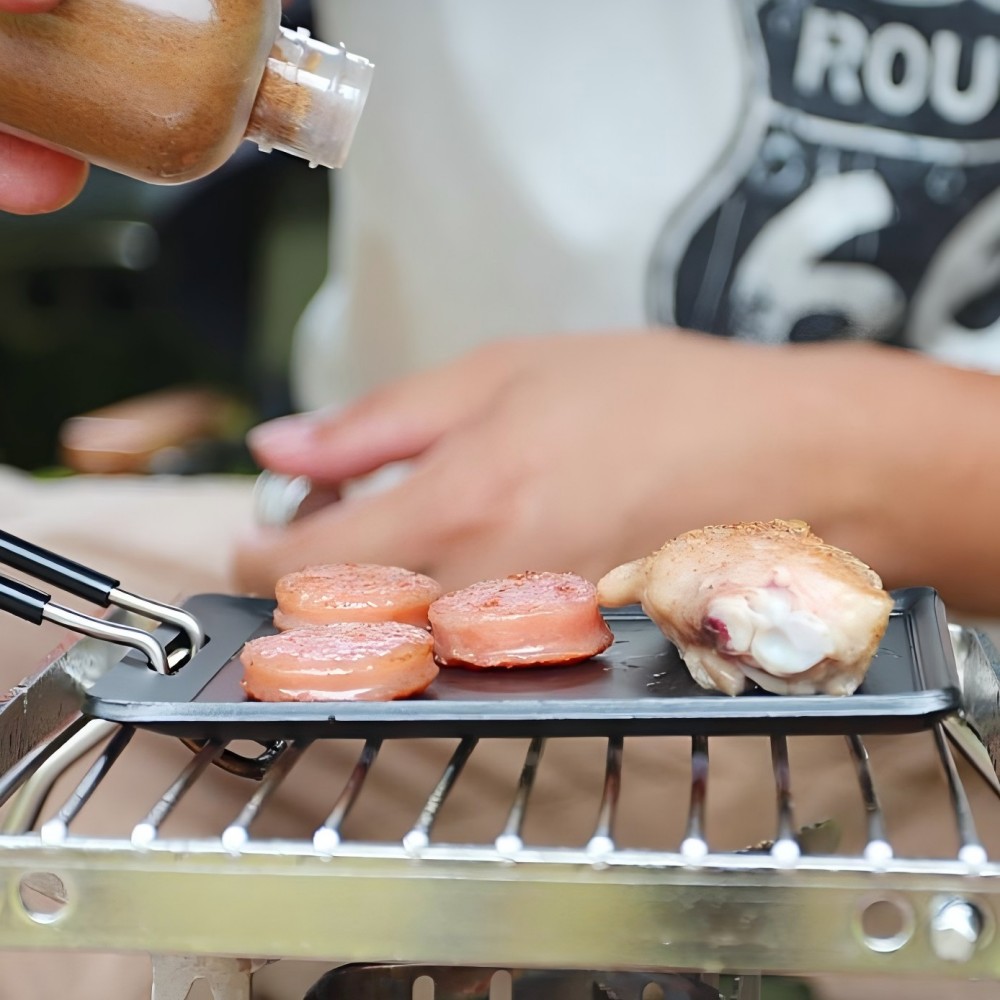 Camping Frying Pan Outdoor Por - đánh giá và giá Camping Cooking System