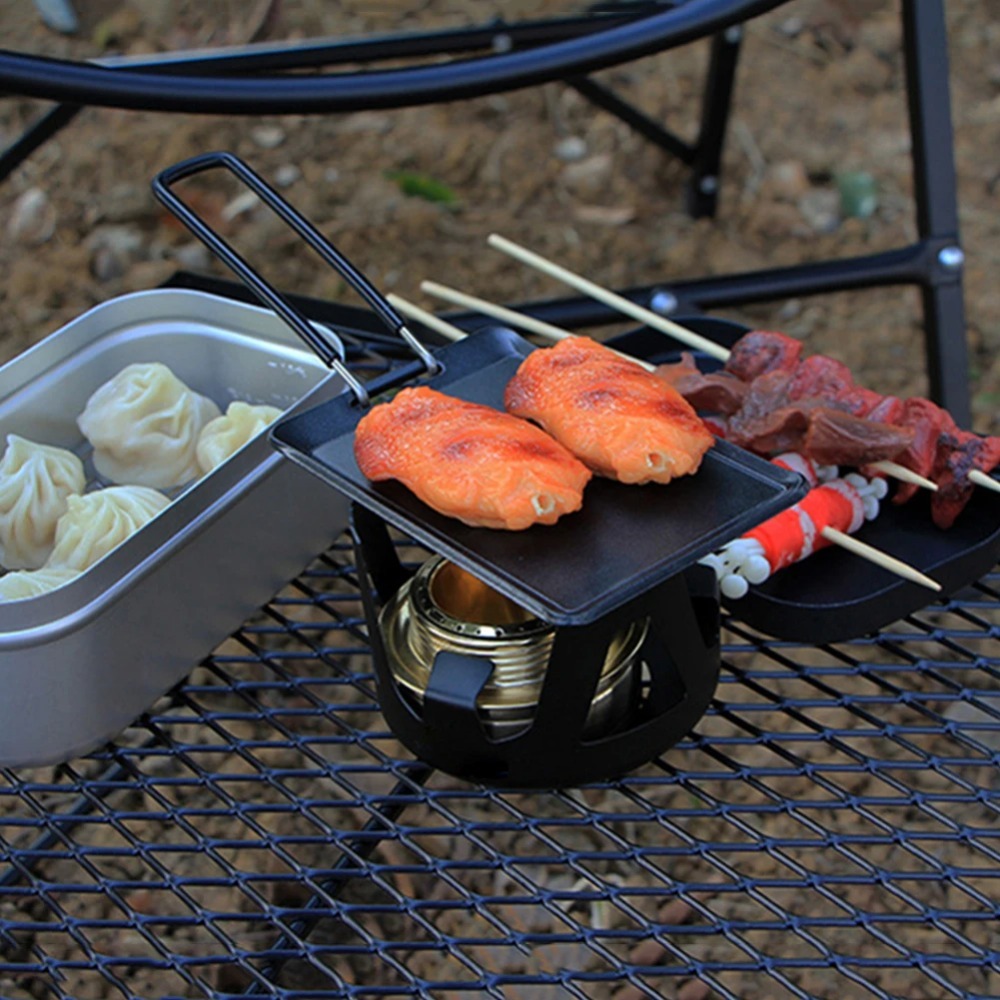 Camping Frying Pan Outdoor Por - đánh giá và giá Camping Cooking System