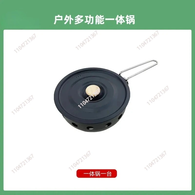 Multifunctional outdoor integr - đánh giá và giá Camping Cooking Vegetables
