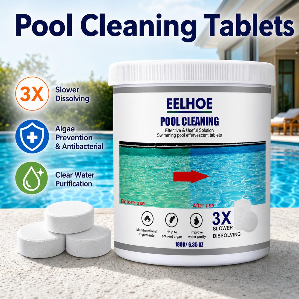 Swimming Pool Effervescent Cle - đánh giá và giá Water Purification Tablet