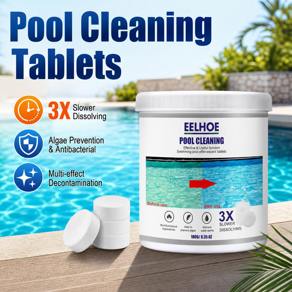 Swimming Pool Effervescent Cle - đánh giá và giá Water Purification Tablet
