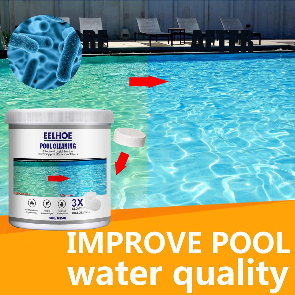Swimming Pool Effervescent Cle - đánh giá và giá Water Purification Tablet