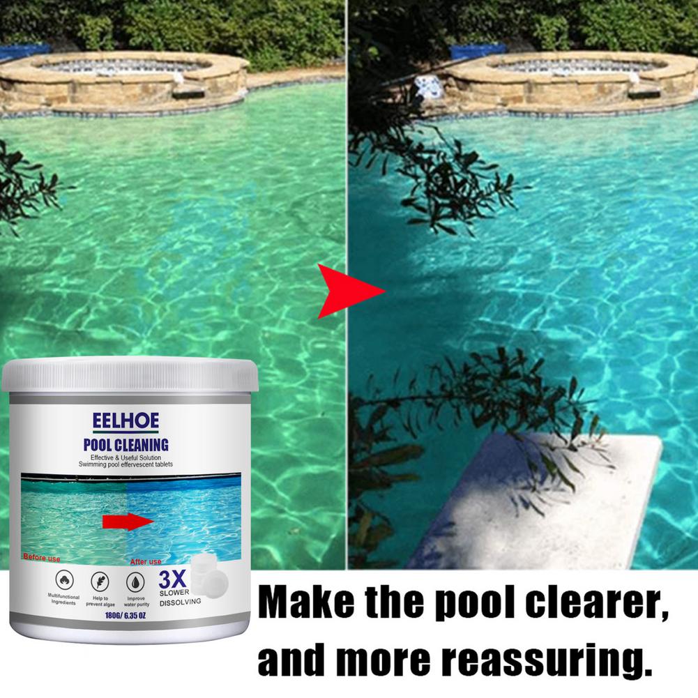 Swimming Pool Effervescent Cle - đánh giá và giá Water Purification Tablet