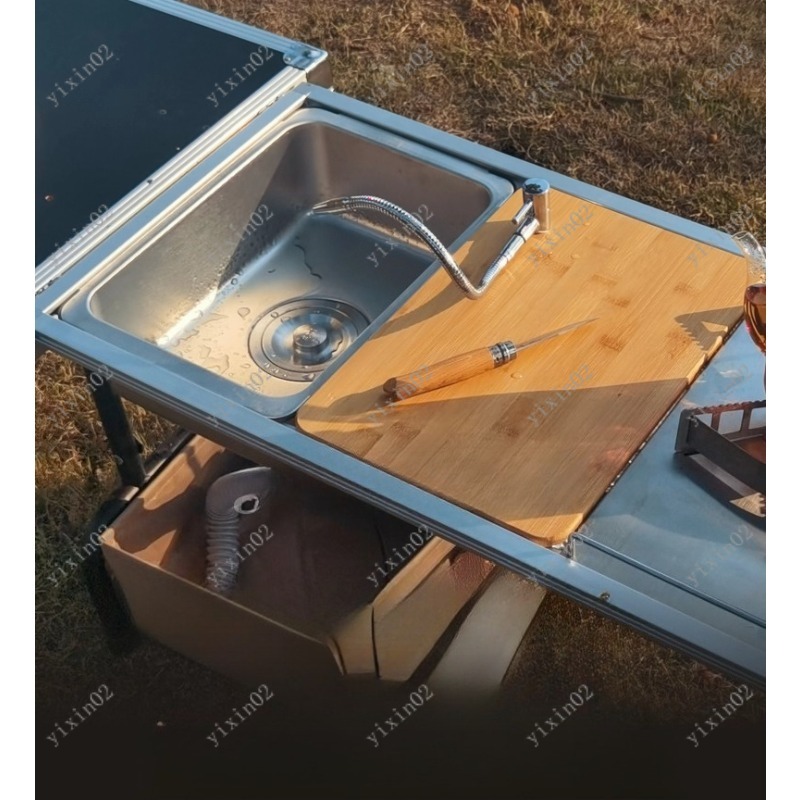 Outdoor Portable Camping Kitch - đánh giá và giá Camping Cooking Vegetables