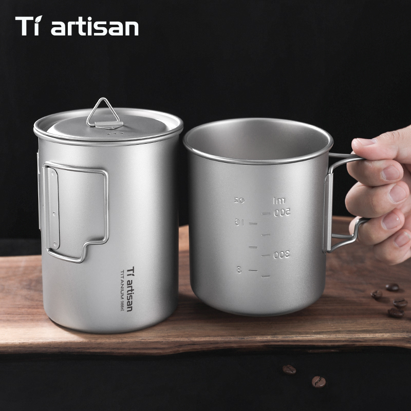 Tiartisan 750ml/ 900ml Titaniu - đánh giá và giá Camping Cooking Set Lightweight