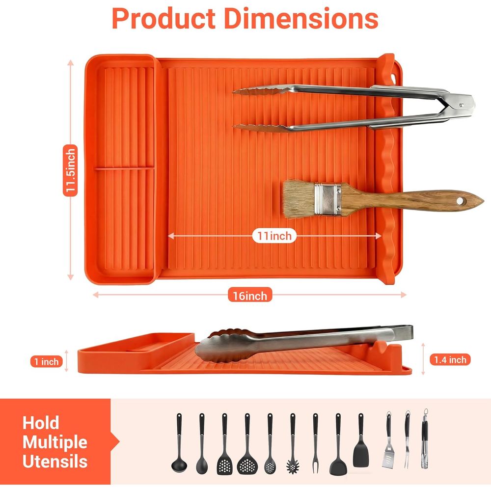 Heat Resistant Silicone Grill  - đánh giá và giá Cooking Outdoor Camping