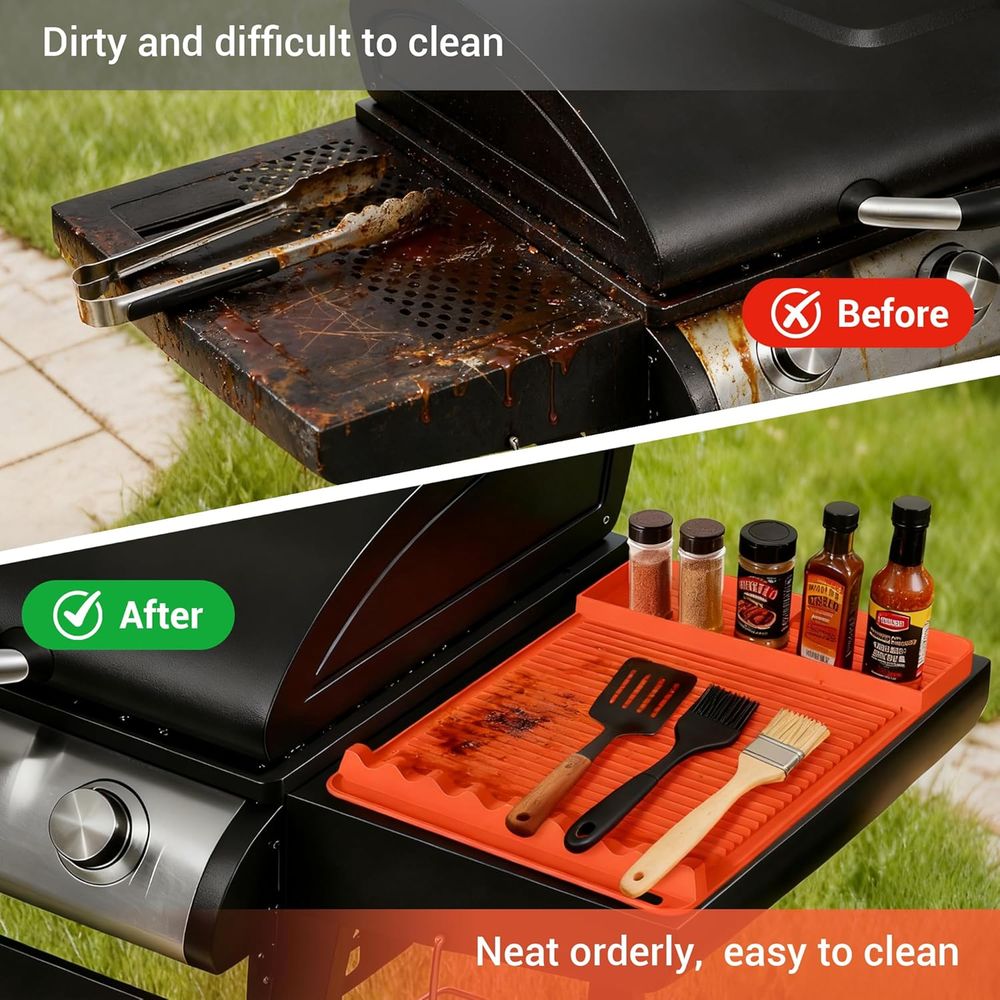 Heat Resistant Silicone Grill  - đánh giá và giá Cooking Outdoor Camping