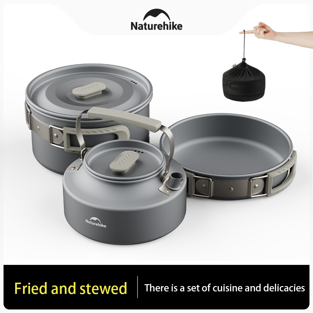 Naturehike Outdoor Pot Set,Cam - đánh giá và giá Camping Cooking Pot
