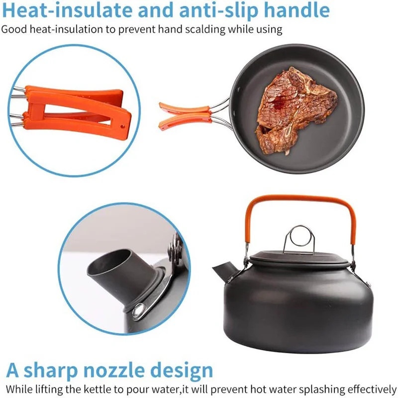 Camping Cooking set Camping Co - đánh giá và giá Camping Cooking And Eating