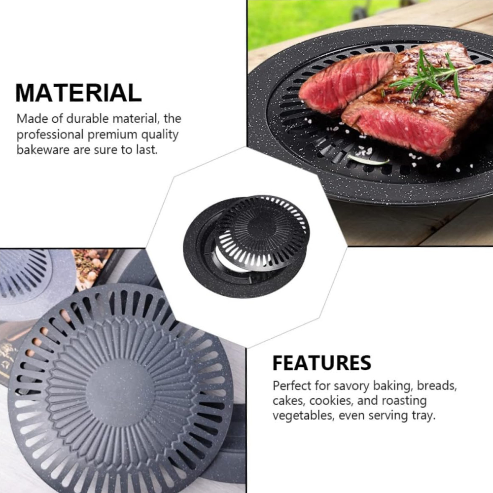 KOSUN Aluminum Korean Grill Pa - đánh giá và giá Camping Cooking Vegetables