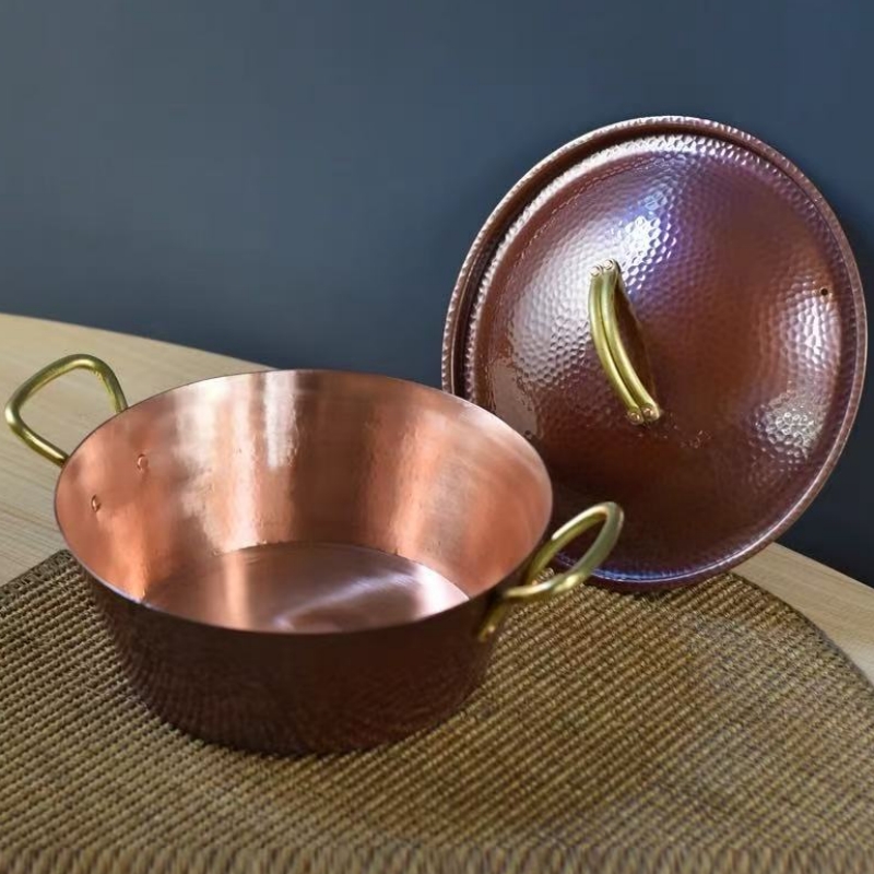Handcrafted Vintage Copper Pot - đánh giá và giá Camping Cooking Pot
